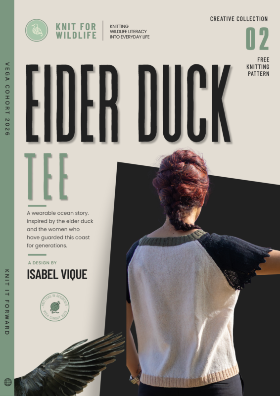 Vega Cohort. EIDER DUCK TEE. Isabel Vique (2)